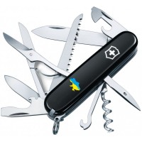 Швейцарский складной нож 91мм Victorinox HUNTSMAN UKRAINE 1.3713.3_T1166u