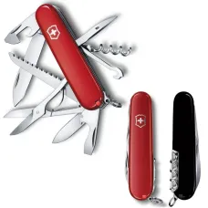 Складаний ніж Victorinox HUNTSMAN UKRAINE червоно-чорний 1.3713.1.3