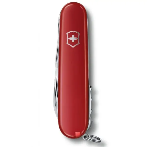 Ножі та мультитули Victorinox Складаний ніж Victorinox HUNTSMAN UKRAINE червоно-чорний 1.3713.1.3