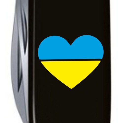 Ножи и мультитулы Victorinox Швейцарский складной нож 91мм Victorinox HUNTSMAN UKRAINE 1.3713.3_T1090u