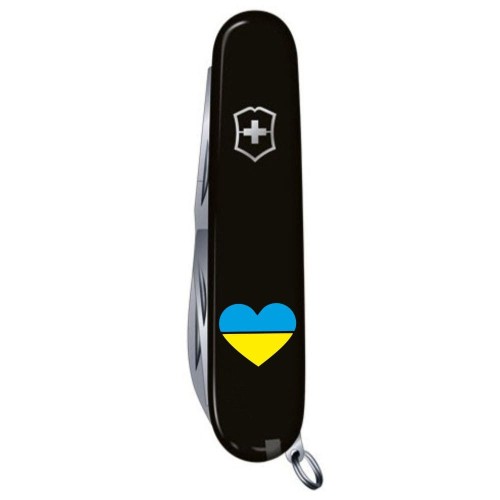 Ножи и мультитулы Victorinox Швейцарский складной нож 91мм Victorinox HUNTSMAN UKRAINE 1.3713.3_T1090u