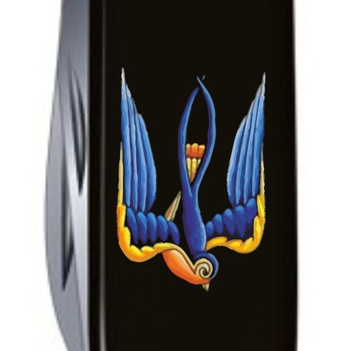 Ножи и мультитулы Victorinox Швейцарский складной нож 91мм Victorinox HUNTSMAN UKRAINE 1.3713.3_T1230u