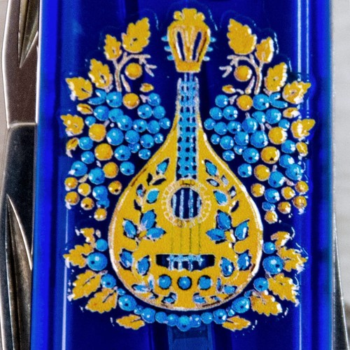 Ножи и мультитулы Victorinox Швейцарский складной нож 91мм Victorinox HUNTSMAN UKRAINE 1.3713.T2.T1370u