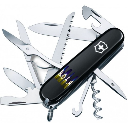 Ножи и мультитулы Victorinox Складаний ніж Victorinox HUNTSMAN UKRAINE Воля 1.3713.3_T1260u
