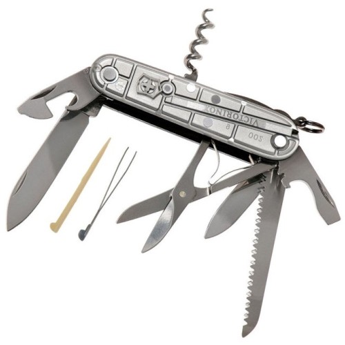 Ножи и мультитулы Victorinox Швейцарский складной нож 91мм Victorinox HUNTSMAN 1.3713.T7B1