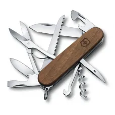 Швейцарский складной нож 91мм Victorinox HUNTSMAN WOOD 1.3711.63B1
