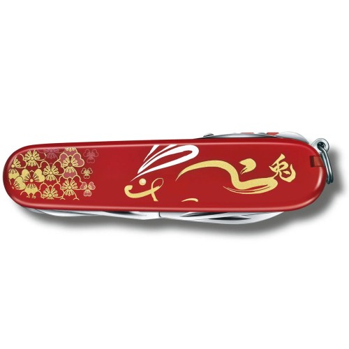 Ножі та мультитули Victorinox Складаний ніж Victorinox HUNTSMAN "Year Of The Rabbit" 1.3714.E12