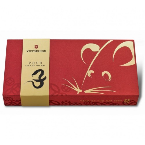 Ножі та мультитули Victorinox Складаний ніж Victorinox HUNTSMAN "Year of the Rat" 1.3714.E9