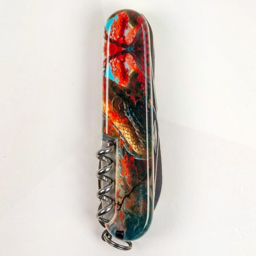 Ножи и мультитулы Victorinox Швейцарский складной нож Victorinox HUNTSMAN ZODIAC 1.3713.7.Z3230p