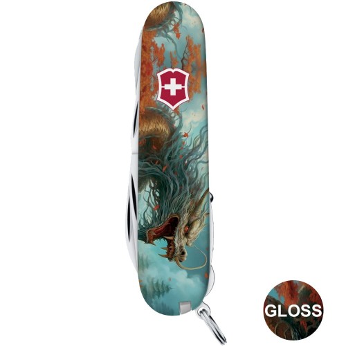 Ножи и мультитулы Victorinox Швейцарский складной нож Victorinox HUNTSMAN ZODIAC 1.3713.7.Z3230p