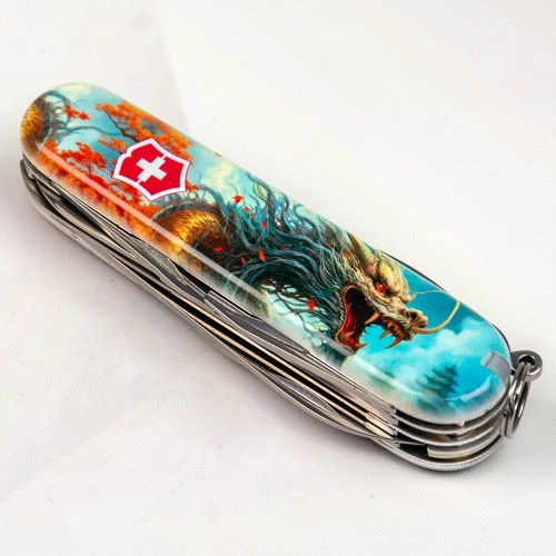 Ножи и мультитулы Victorinox Швейцарский складной нож Victorinox HUNTSMAN ZODIAC 1.3713.7.Z3230p