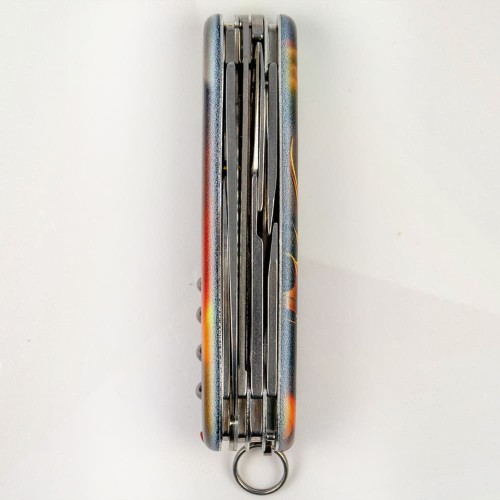 Ножи и мультитулы Victorinox Швейцарский складной нож Victorinox HUNTSMAN ZODIAC 1.3713.3.Z3210p