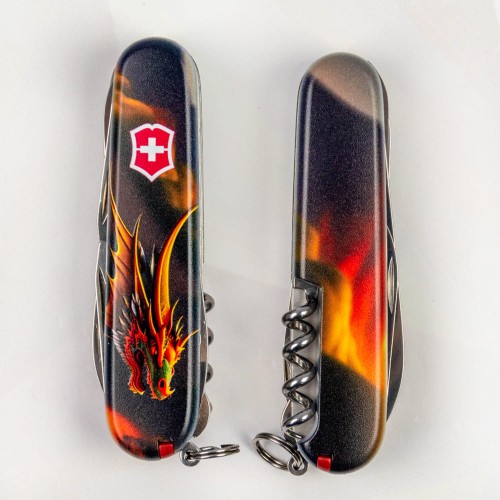 Ножи и мультитулы Victorinox Швейцарский складной нож Victorinox HUNTSMAN ZODIAC 1.3713.3.Z3210p