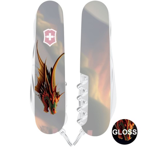 Ножи и мультитулы Victorinox Швейцарский складной нож Victorinox HUNTSMAN ZODIAC 1.3713.3.Z3210p