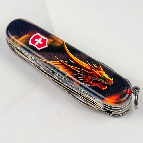 Ножи и мультитулы Victorinox Швейцарский складной нож Victorinox HUNTSMAN ZODIAC 1.3713.3.Z3210p