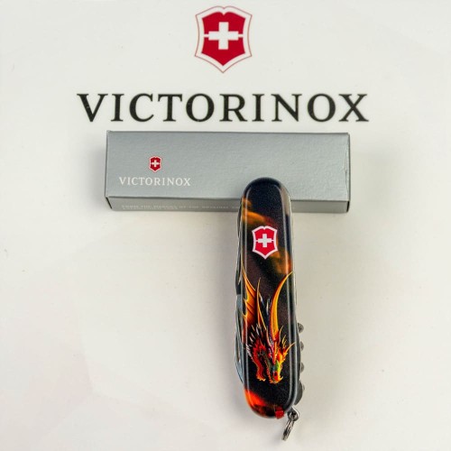 Ножи и мультитулы Victorinox Швейцарский складной нож Victorinox HUNTSMAN ZODIAC 1.3713.3.Z3210p