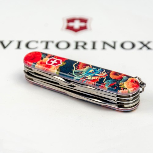Ножи и мультитулы Victorinox Швейцарский складной нож Victorinox HUNTSMAN ZODIAC 1.3713.Z3200p