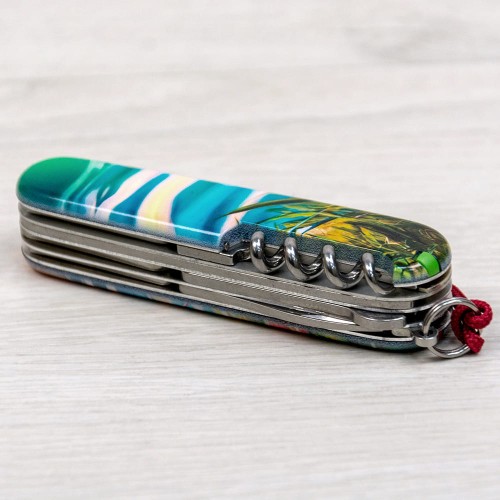 Ножи и мультитулы Victorinox Швейцарский складной нож 91мм Victorinox HUNTSMAN ZODIAC 1.3713.3.Z4290pk