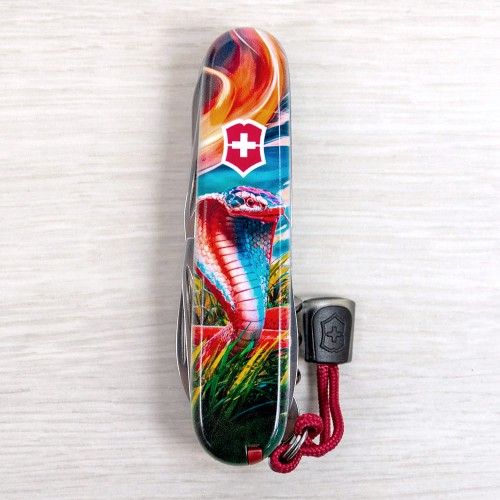 Ножи и мультитулы Victorinox Швейцарский складной нож 91мм Victorinox HUNTSMAN ZODIAC 1.3713.3.Z4290pk