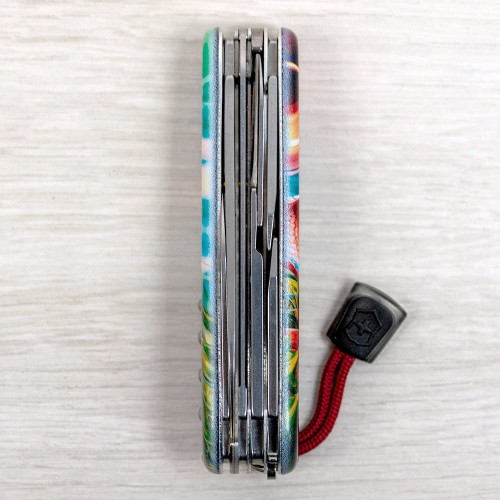 Ножи и мультитулы Victorinox Швейцарский складной нож 91мм Victorinox HUNTSMAN ZODIAC 1.3713.3.Z4290pk