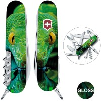 Швейцарский складной нож 91мм Victorinox HUNTSMAN ZODIAC 1.3713.3.Z4310pk