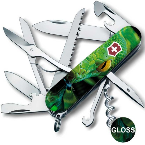 Ножи и мультитулы Victorinox Швейцарский складной нож 91мм Victorinox HUNTSMAN ZODIAC 1.3713.3.Z4310pk