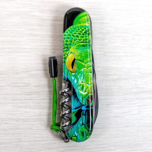 Ножи и мультитулы Victorinox Швейцарский складной нож 91мм Victorinox HUNTSMAN ZODIAC 1.3713.3.Z4310pk