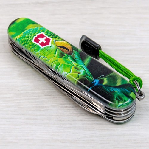 Ножи и мультитулы Victorinox Швейцарский складной нож 91мм Victorinox HUNTSMAN ZODIAC 1.3713.3.Z4310pk