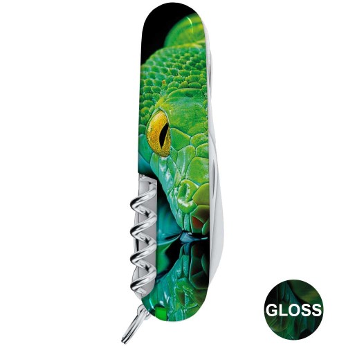 Ножи и мультитулы Victorinox Швейцарский складной нож 91мм Victorinox HUNTSMAN ZODIAC 1.3713.3.Z4310pk