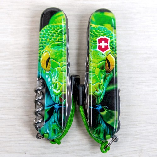 Ножи и мультитулы Victorinox Швейцарский складной нож 91мм Victorinox HUNTSMAN ZODIAC 1.3713.3.Z4310pk