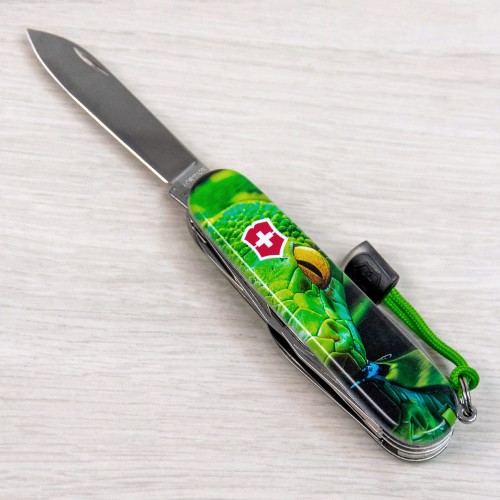 Ножи и мультитулы Victorinox Швейцарский складной нож 91мм Victorinox HUNTSMAN ZODIAC 1.3713.3.Z4310pk