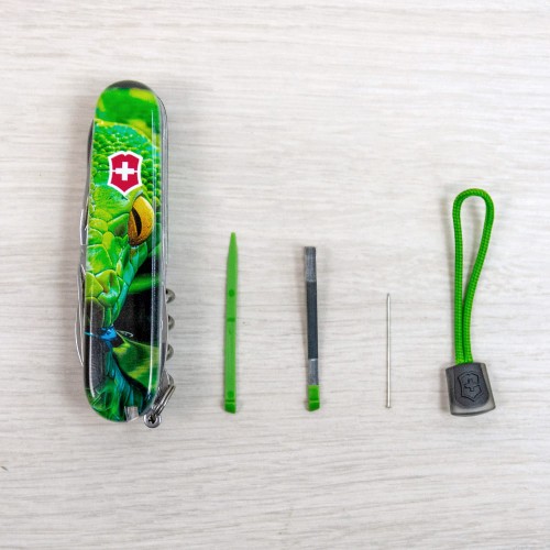 Ножи и мультитулы Victorinox Швейцарский складной нож 91мм Victorinox HUNTSMAN ZODIAC 1.3713.3.Z4310pk