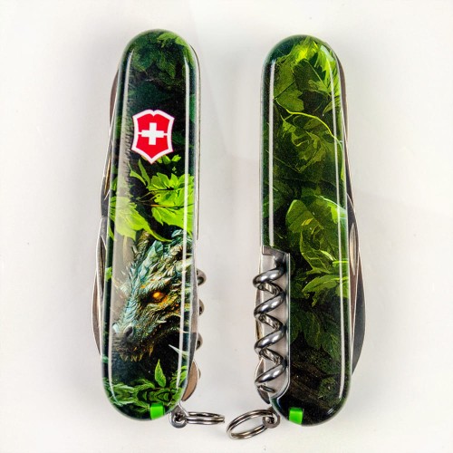 Ножи и мультитулы Victorinox Швейцарский складной нож Victorinox HUNTSMAN ZODIAC 1.3713.3.Z3240p