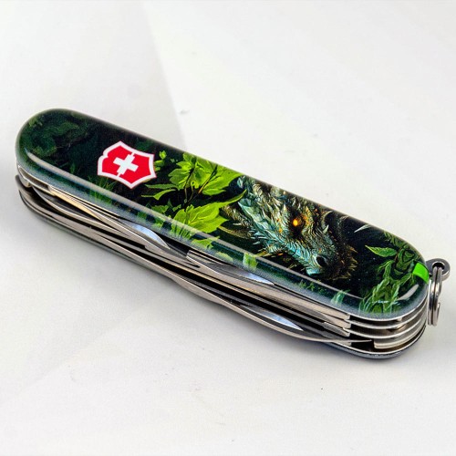 Ножи и мультитулы Victorinox Швейцарский складной нож Victorinox HUNTSMAN ZODIAC 1.3713.3.Z3240p
