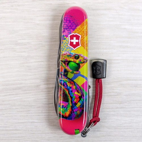 Ножи и мультитулы Victorinox Швейцарский складной нож 91мм Victorinox HUNTSMAN ZODIAC 1.3713.Z4300pk