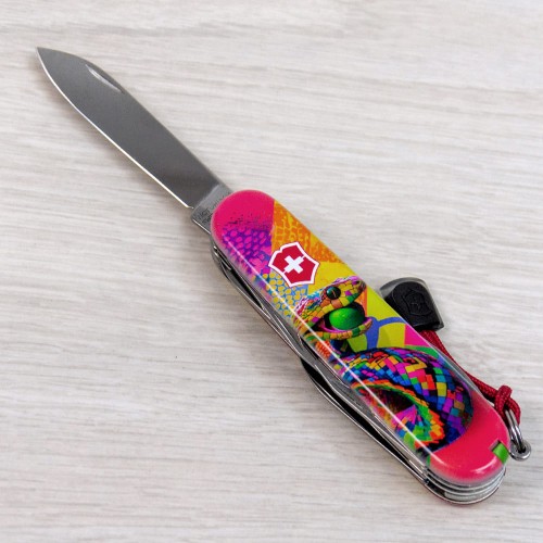 Ножи и мультитулы Victorinox Швейцарский складной нож 91мм Victorinox HUNTSMAN ZODIAC 1.3713.Z4300pk