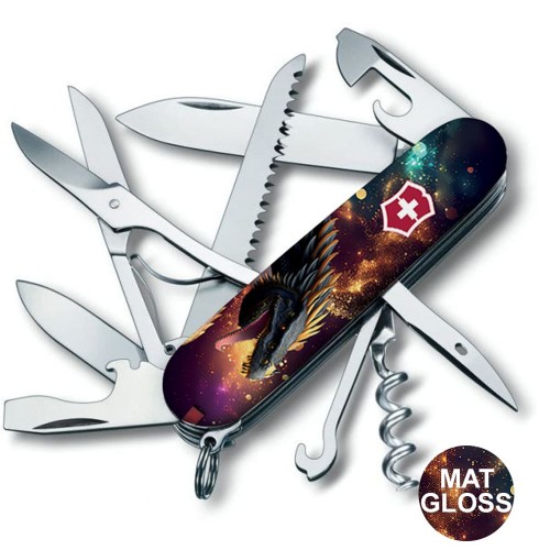 Ножи и мультитулы Victorinox Швейцарский складной нож Victorinox HUNTSMAN ZODIAC 1.3713.3.Z3220p
