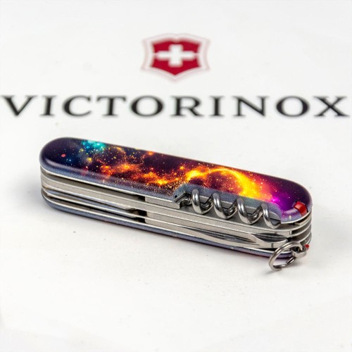 Ножи и мультитулы Victorinox Швейцарский складной нож Victorinox HUNTSMAN ZODIAC 1.3713.3.Z3220p