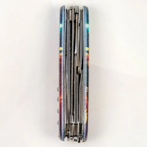 Ножі та мультитули Victorinox Складаний ніж Victorinox HUNTSMAN ZODIAC Зірковий дракон 1.3713.3.Z3220p