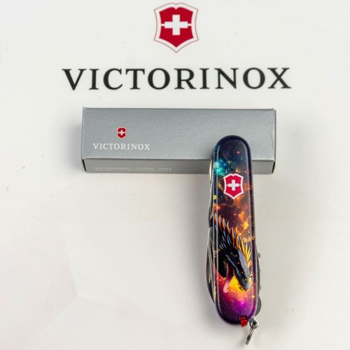 Ножи и мультитулы Victorinox Швейцарский складной нож Victorinox HUNTSMAN ZODIAC 1.3713.3.Z3220p