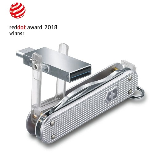 Ножи и мультитулы Victorinox Швейцарский складной нож Victorinox JETSETTER@WORK 4.6261.26G32B1