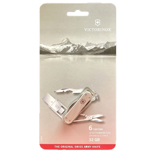 Ножи и мультитулы Victorinox Швейцарский складной нож Victorinox JETSETTER@WORK 4.6261.26G32B1