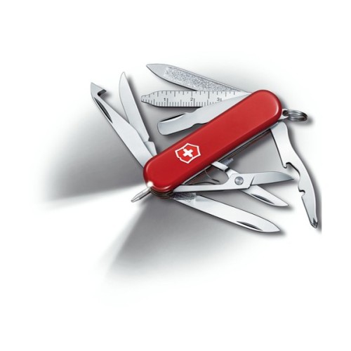 Ножи и мультитулы Victorinox Швейцарский складной нож 58мм Victorinox MIDNITE MINICHAMP 0.6386