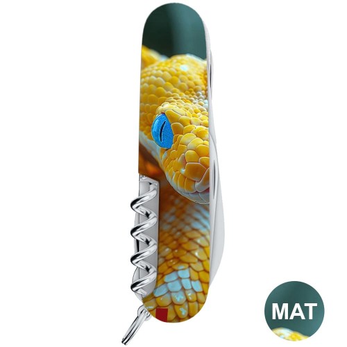 Ножи и мультитулы Victorinox Швейцарский складной нож 91мм Victorinox MOUNTAINEER ANIMAL 1.3743.7.F1050pw