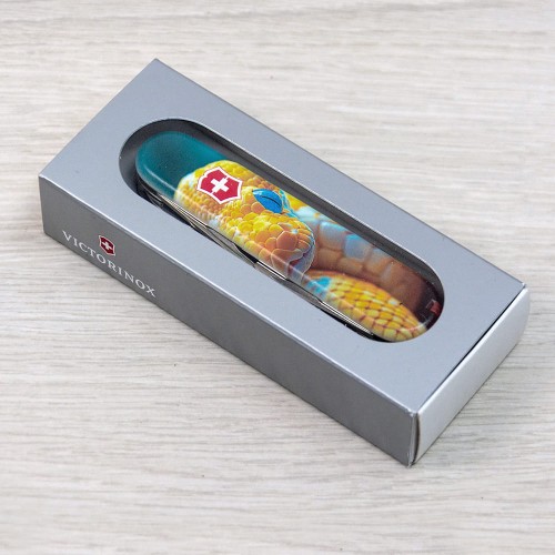 Ножи и мультитулы Victorinox Швейцарский складной нож 91мм Victorinox MOUNTAINEER ANIMAL 1.3743.7.F1050pw