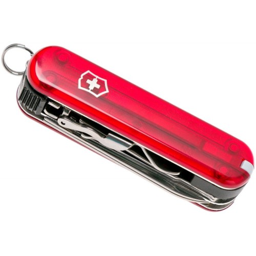 Ножи и мультитулы Victorinox Швейцарский складной нож 65мм Victorinox NAILCLIP 580 0.6463.T