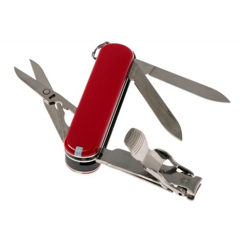 Ножи и мультитулы Victorinox Швейцарский складной нож 65мм Victorinox NAILCLIP 580 0.6463