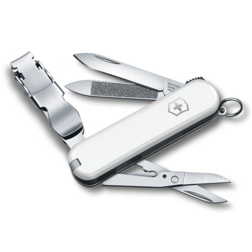 Ножи и мультитулы Victorinox Швейцарский складной нож 65мм Victorinox NAILCLIP 580 0.6463.7
