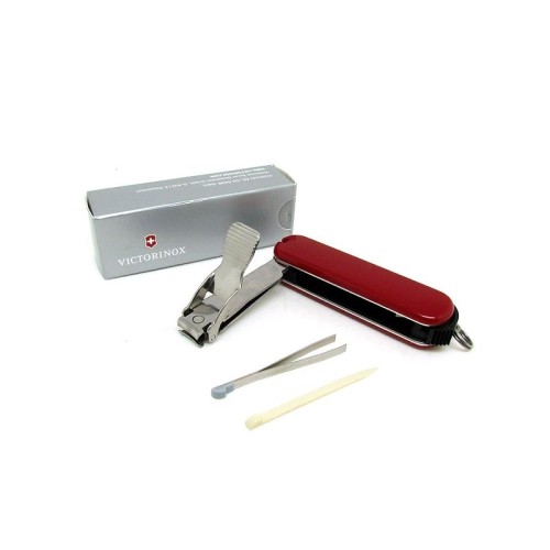 Ножи и мультитулы Victorinox Швейцарский складной нож 65мм Victorinox NAILCLIP 582 0.6453