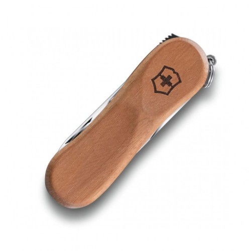 Ножи и мультитулы Victorinox Швейцарский складной нож 65мм Victorinox NAILCLIP WOOD 580 0.6461.63